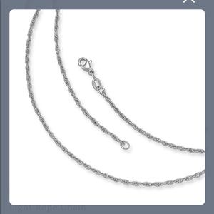 James Avery Light Rope Chain